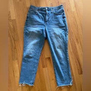 Madewell Curvy Perfect Vintage Jeans size 31